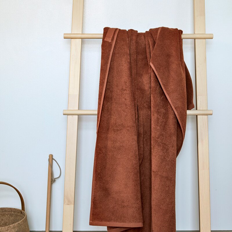 Everyday håndkle 100x150 cm terracotta
