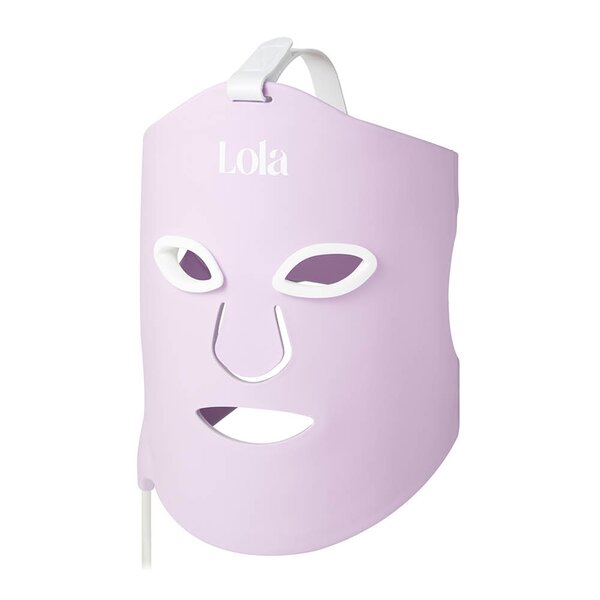 Glow mask LED-maske lilac