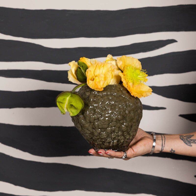 Corallo vase 17,5 cm grønn