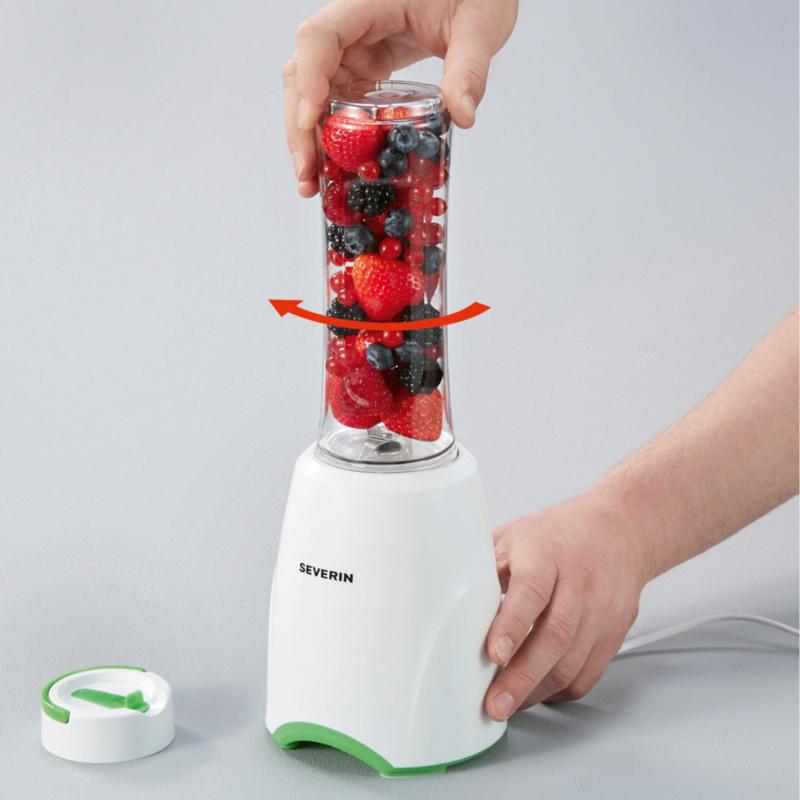 Smoothie blender m/2 beholdere 600ml