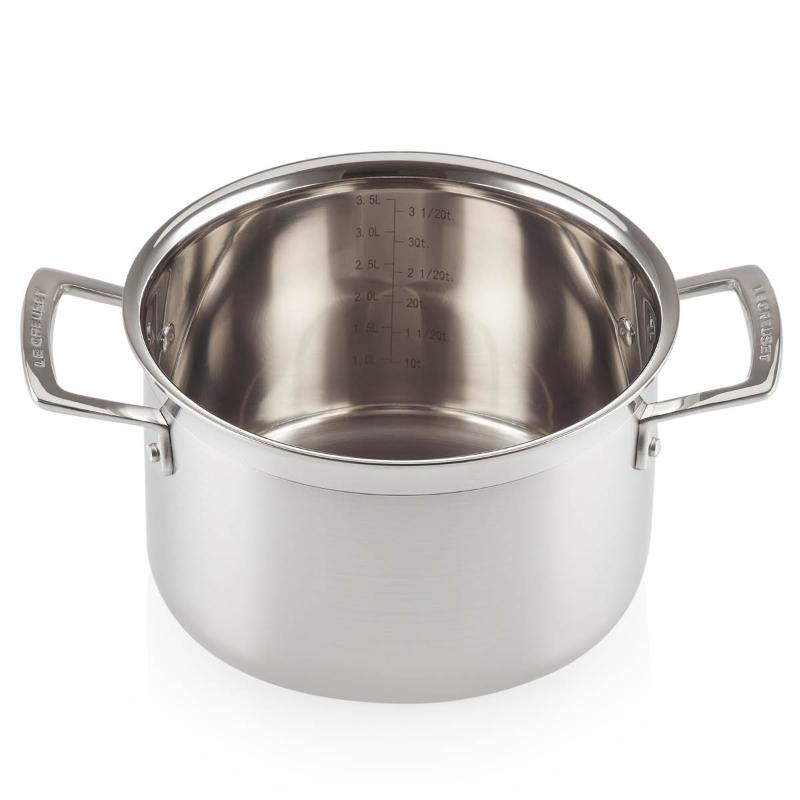 3-Ply gryte med lokk 20 cm 4L