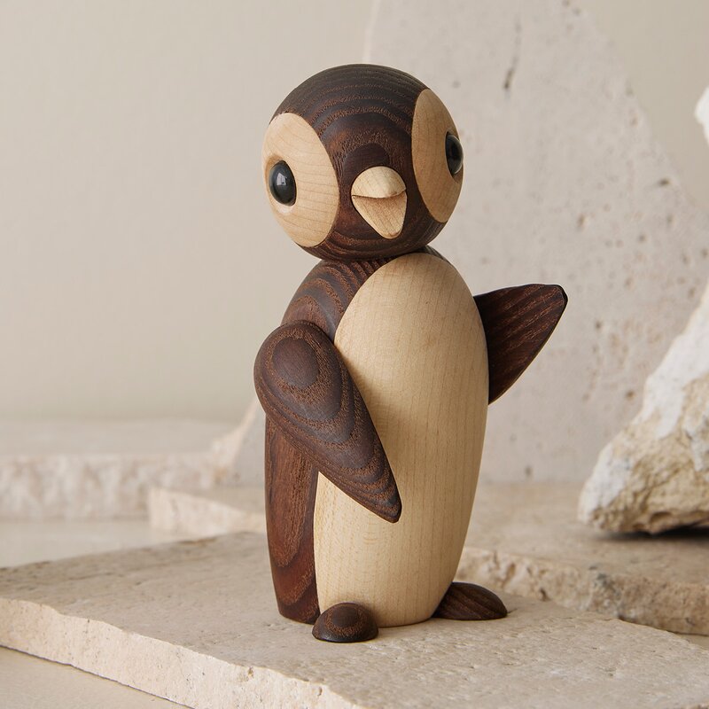 Frost trefigur pingvin 12,5 cm
