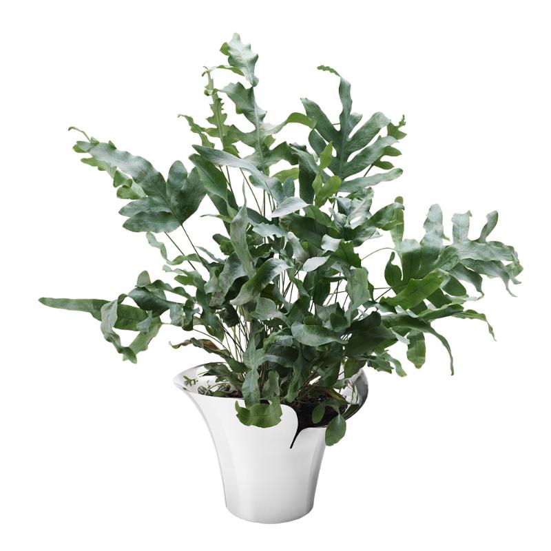 Bloom Botanica blomsterpotte medium 19 cm sølv