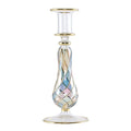Harlekin lysestake 20 cm multi