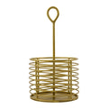 Lela oppbevaring 28,5x15 cm antikk messingfinish
