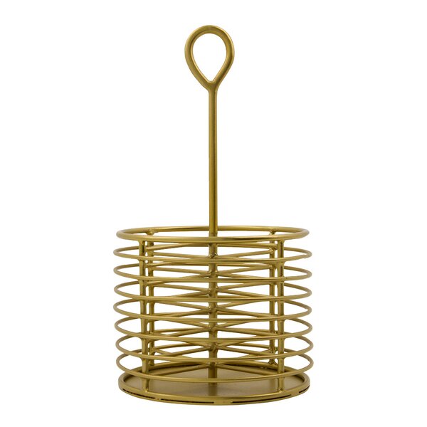 Lela oppbevaring 28,5x15 cm antikk messingfinish