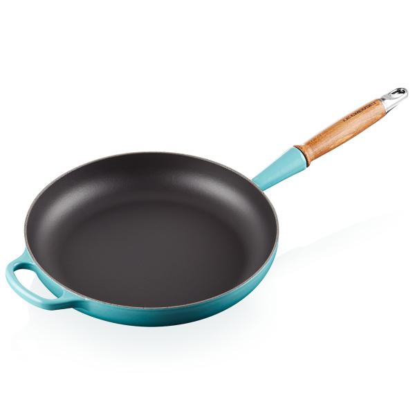 Signature stekepanne med trehåndtak 28 cm caribbean