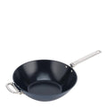 Space wokpanne 32 cm midnight blue