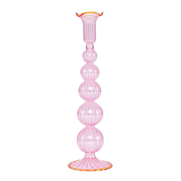 Sky lysestake 30 cm rosa/oransje