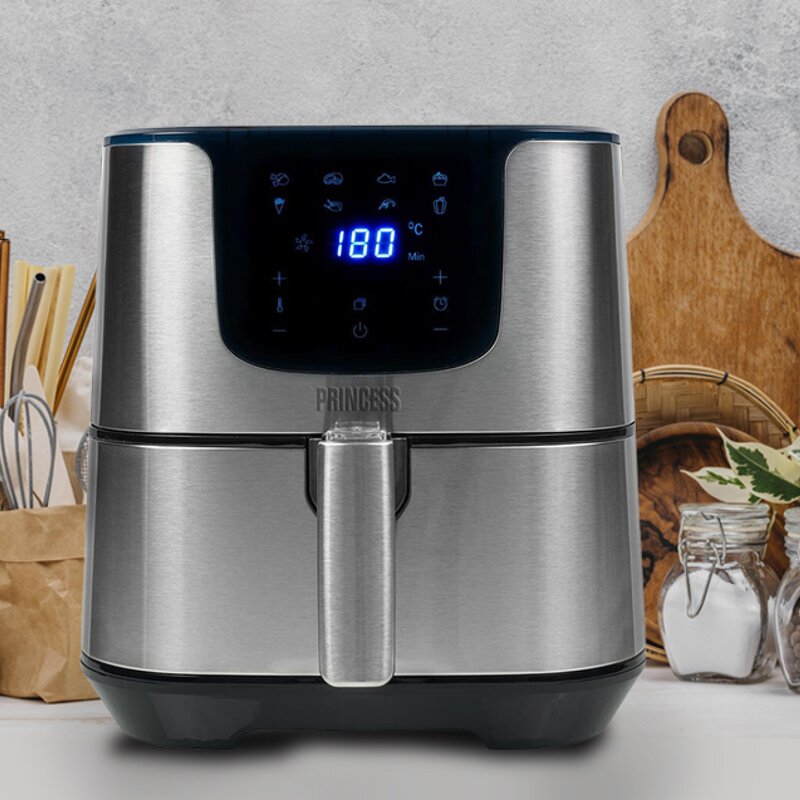 Air fryer deluxe XXL digital 5,5L