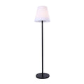 Glow gulvlampe 150 cm svart/hvit