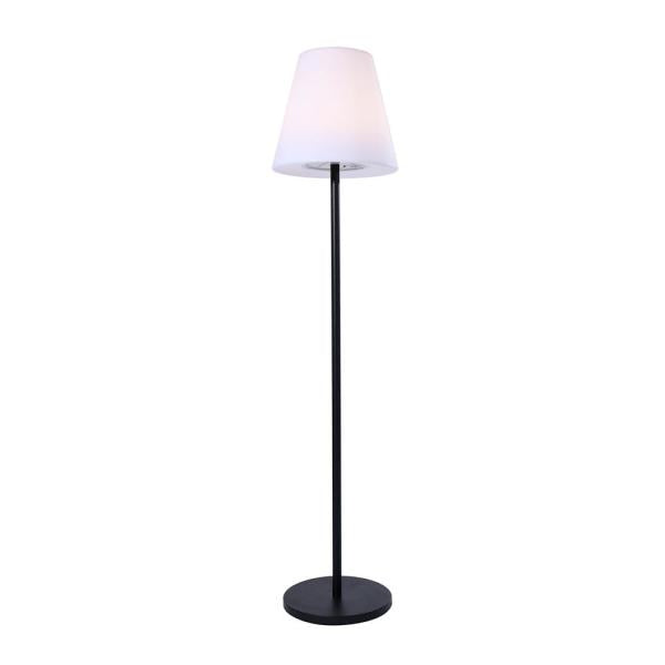 Glow gulvlampe 150 cm svart/hvit