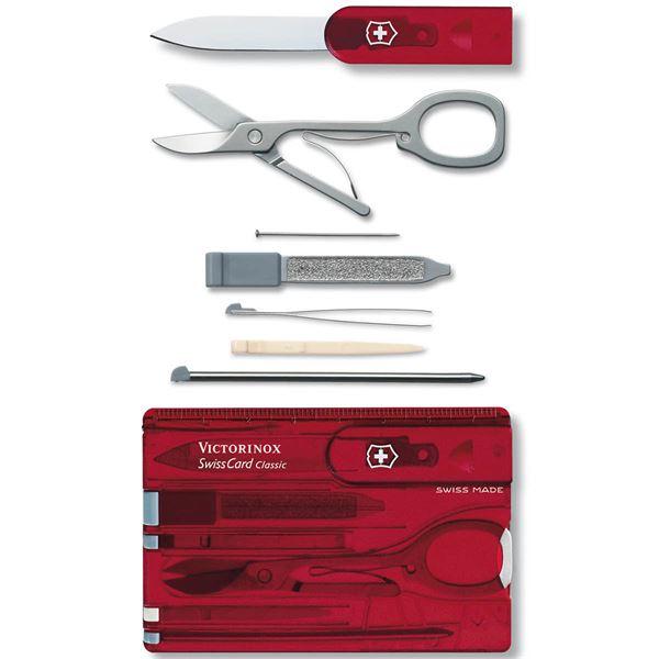 Swiss Card lommekniv rød