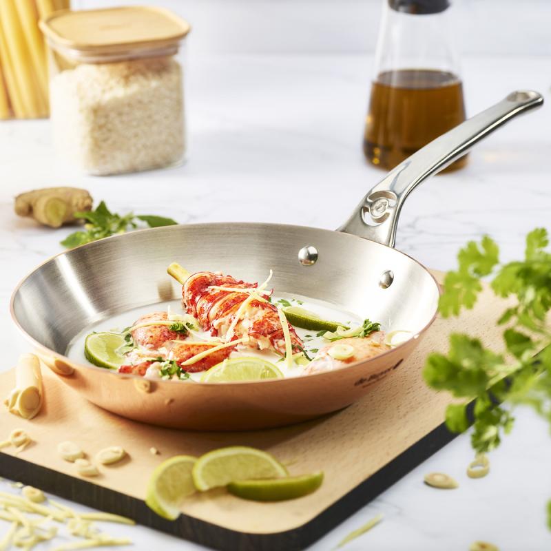 Prima Matera stekepanne 24 cm kobber