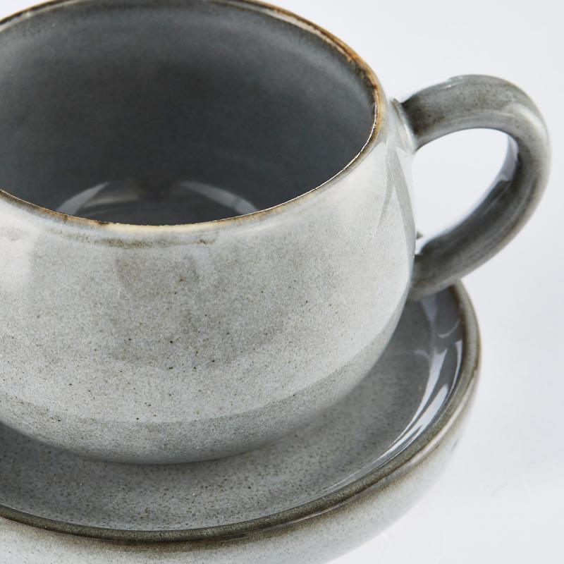 Amera  espressokopp 8 cl grå