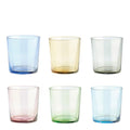 Café vannglass 34,5 cl 6 stk multi