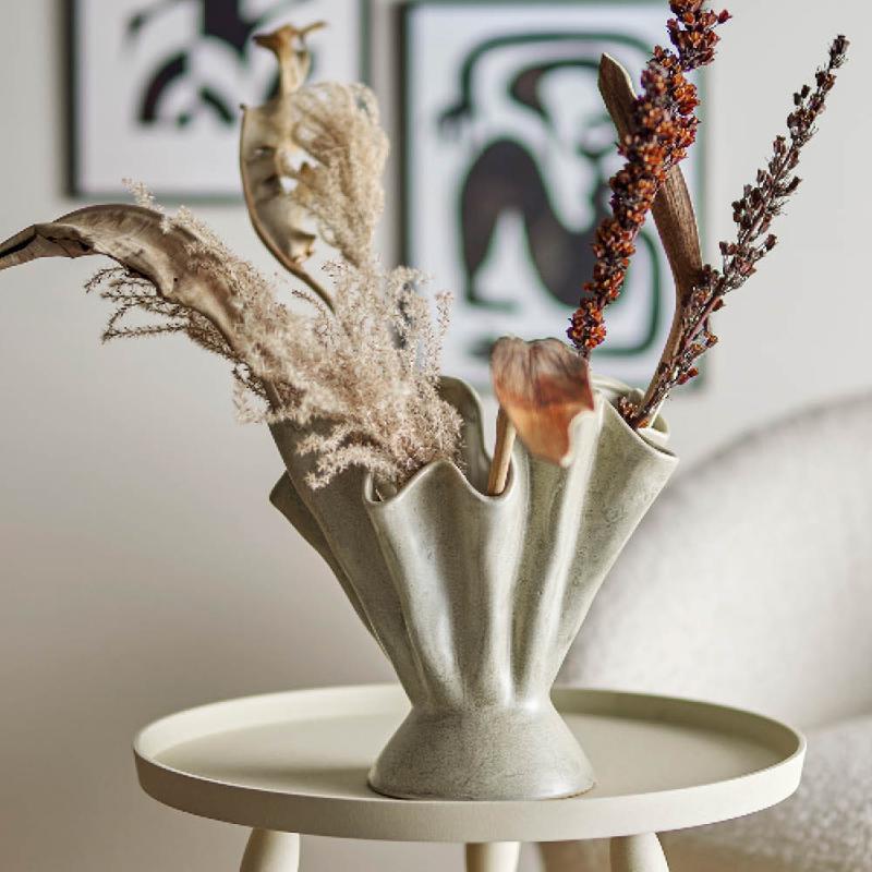 Plier vase 29 cm natur