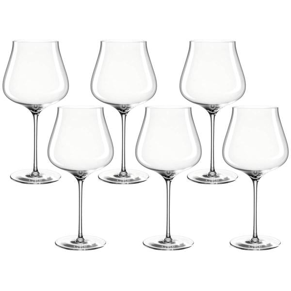 Brunelli burgunder glass 77 cl 6 stk