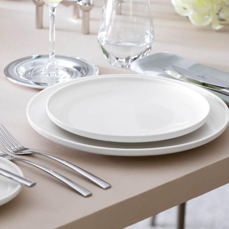 Afina tallerken 22 cm hvit
