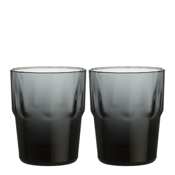 Solare glass 31 cl 2 stk stålgrå
