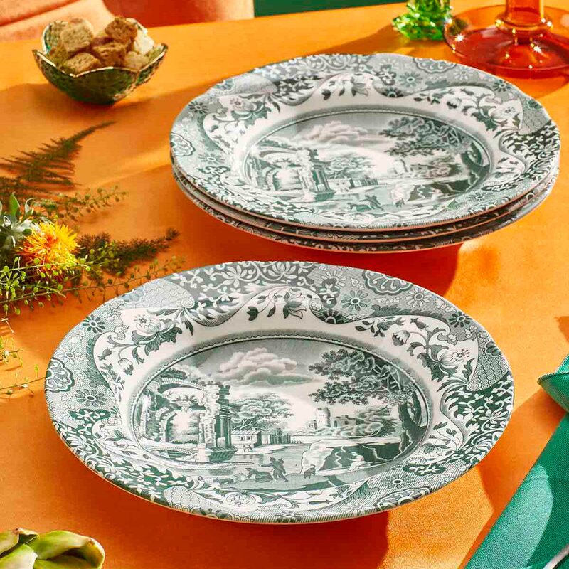 Heritage Green Italian dyp tallerken 23 cm
