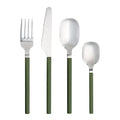 Confetti bestikksett 16 deler olive