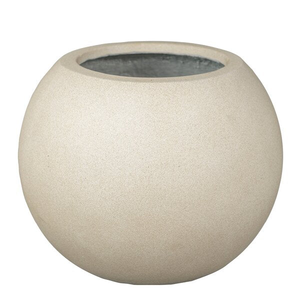 Rustik krukke 30x25 cm sand