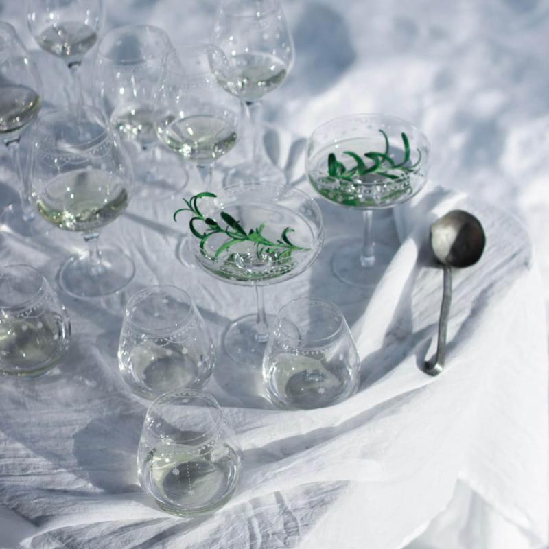 Julemorgen vannglass 35 cl