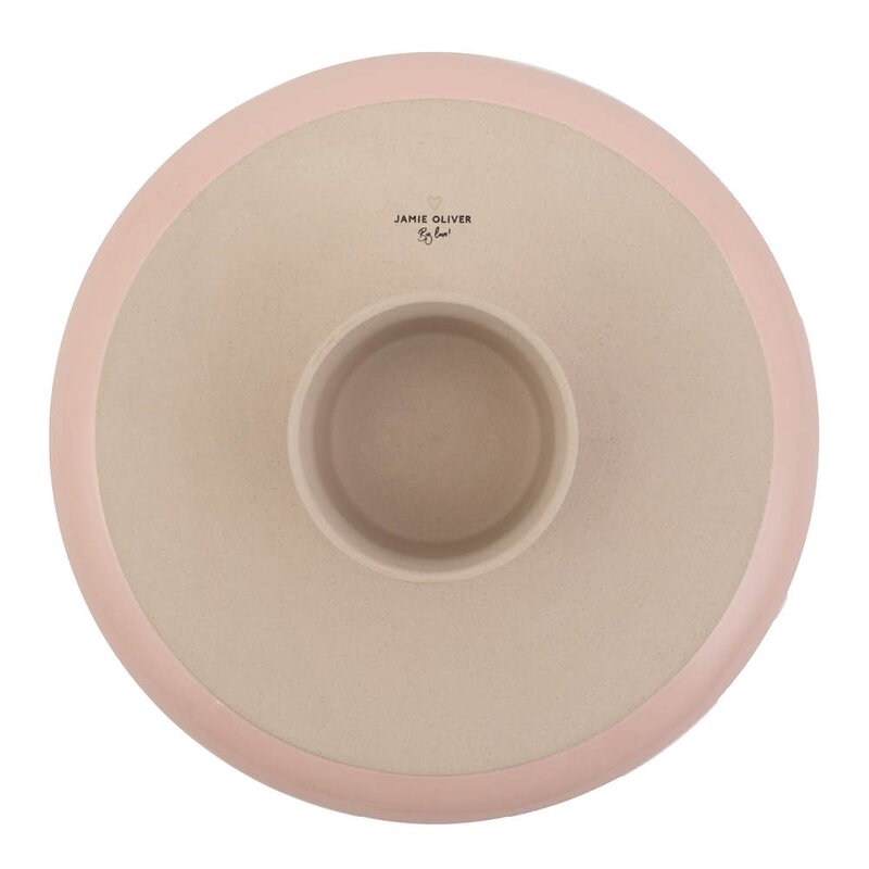 Big Love kakefat 31x10 cm hvit/rosa