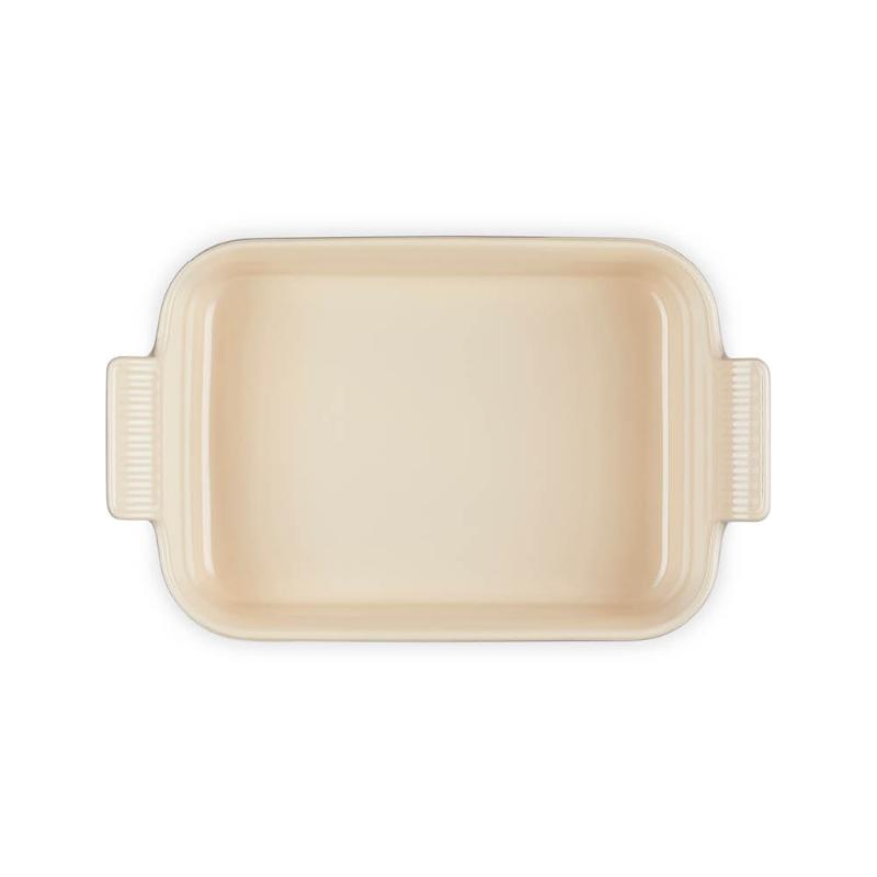 Heritage rektangulær ildfast form 26 cm flint