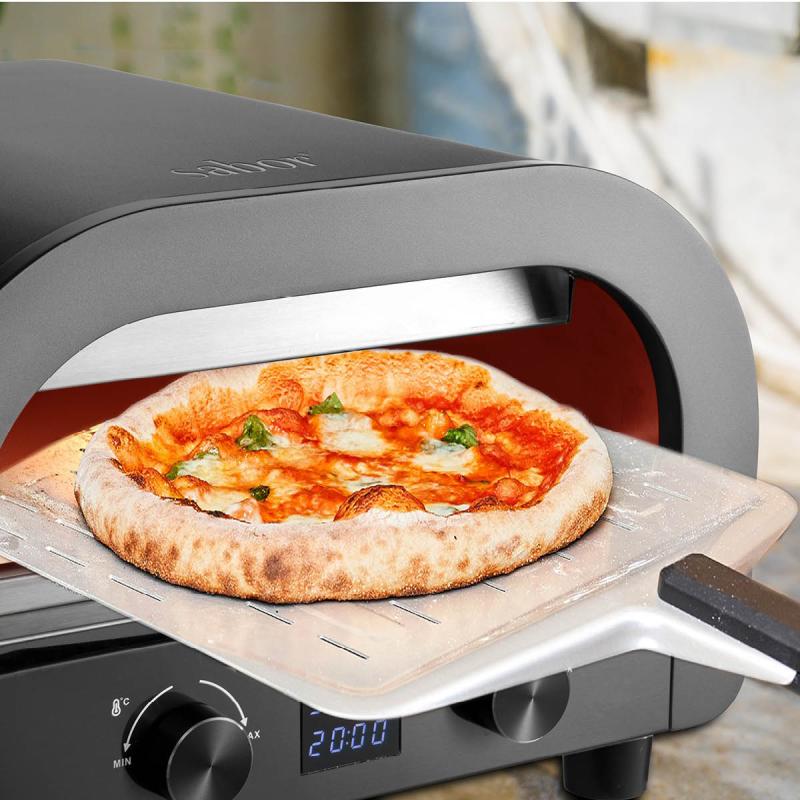 Ultimate elektrisk pizzaovn svart