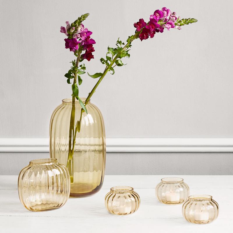 Primula vase 25,5 amber
