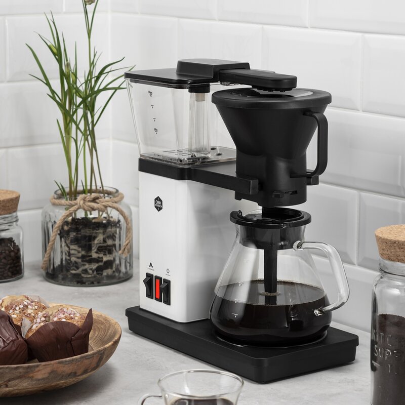 Blooming kaffetrakter 1,25L hvit