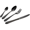 Craft bestikksett 16 deler hamret svart