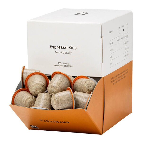 Espresso Kiss kaffekapsler 100 stk