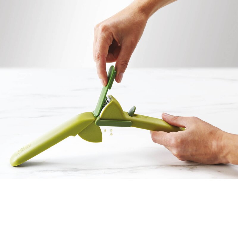 CleanForce hvitløkspresse 6 cm grønn