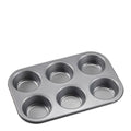 Karabo muffinsform 6 stk grå