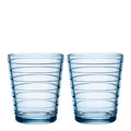 Aino Aalto glass 22 cl 2 stk aqua