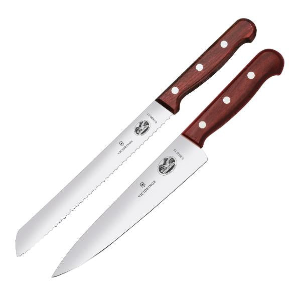 Kebony knivsett kokke- og brødkniv 2 deler