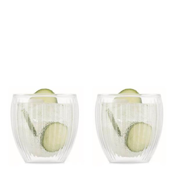 Pavina glass  20 cl 2 stk klar