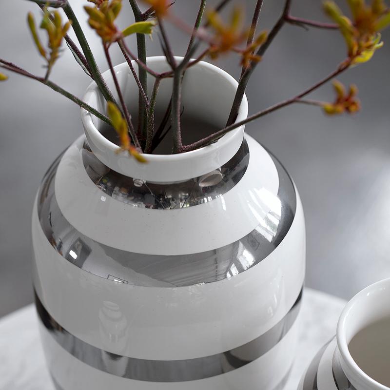 Omaggio vase 12,5 cm sølv