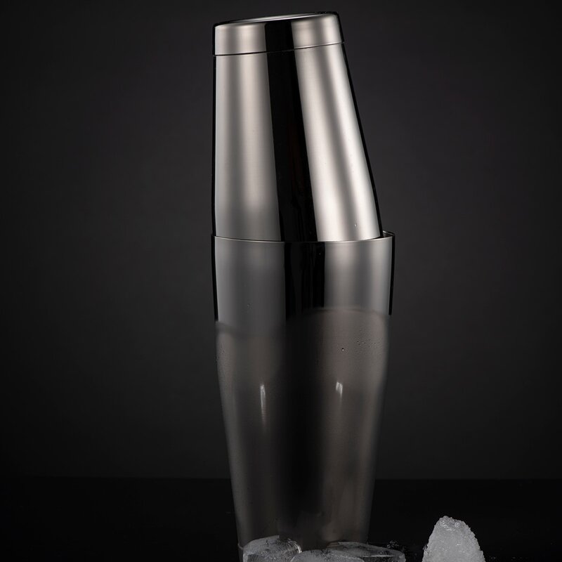 Sontell shaker 0,5L/0,8L polert stål