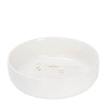 Ski skål 21cm hvit/brun