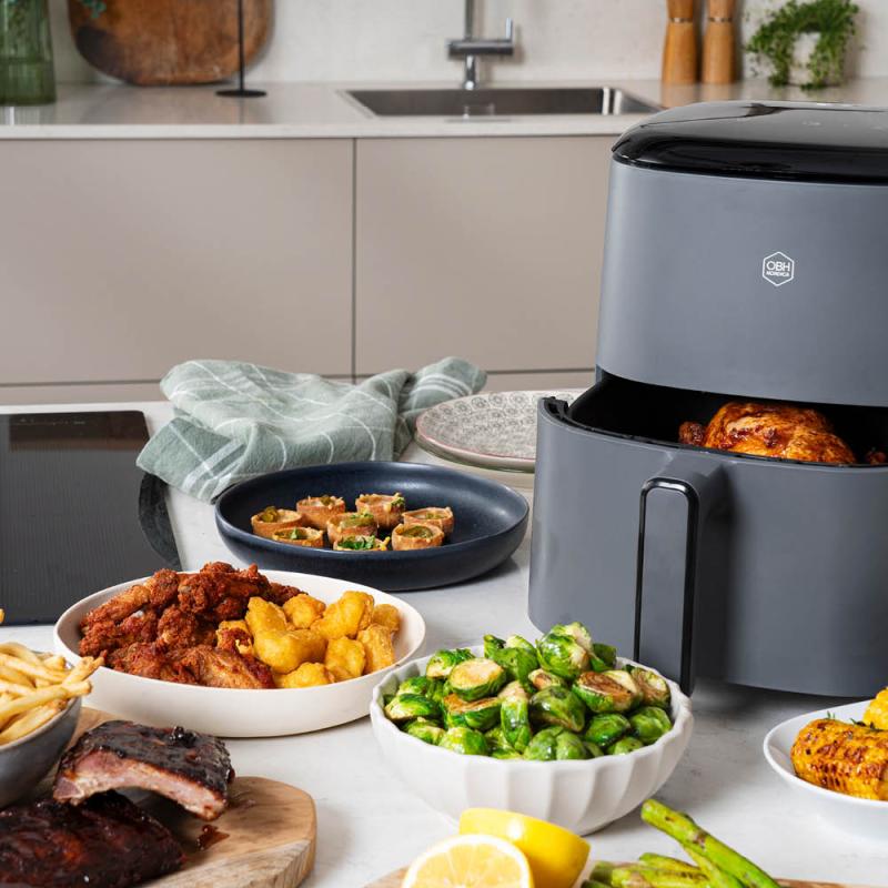 Easy Fry Max airfryer 5L digital grå