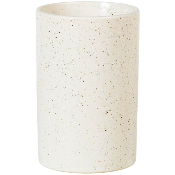 Nordic Vanilla krukke 9x14,5 cm kremhvit