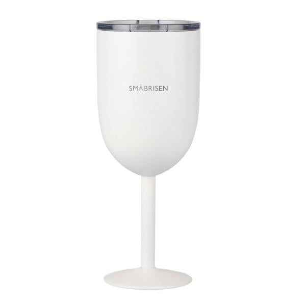 Vinglass termo SMÅBRISEN 35 cl hvit