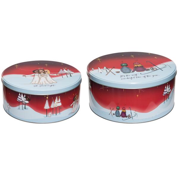 Christmas boxes kakeboks 2 deler