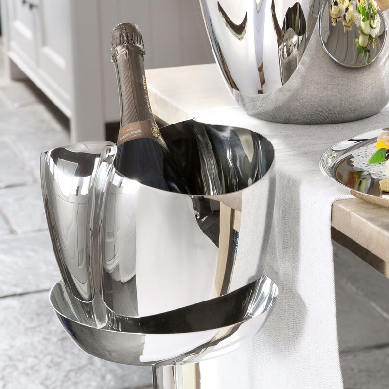 Drift stativ til champagne-/vinkjøler stål