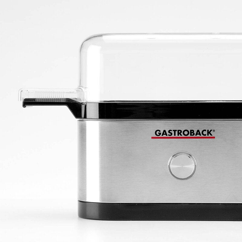Design mini eggkoker sølv
