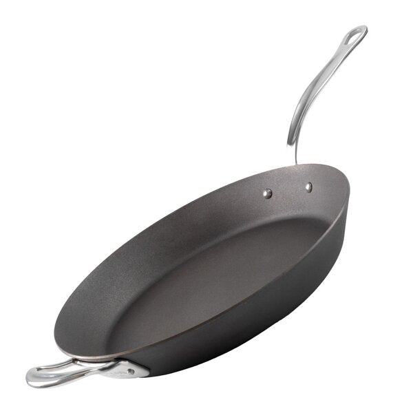 Carbon Steel stekepanne i karbonstål 30 cm